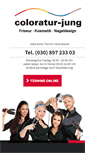 Mobile Screenshot of friseurteam-jung.de